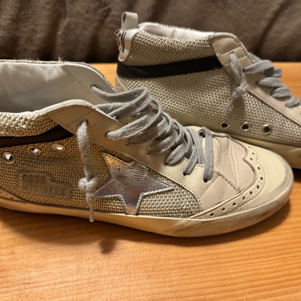 Mid star golden goose sneakers
